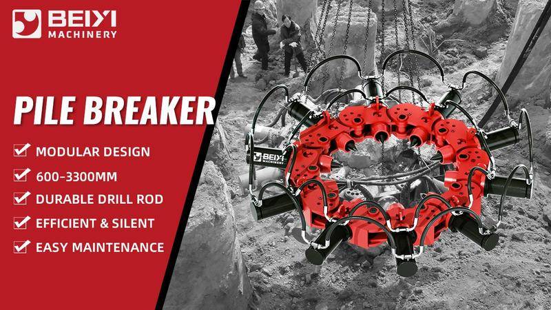 Efficient Round Pile Breaker | Cut 600–3300mm Concrete Piles Fast & Clean