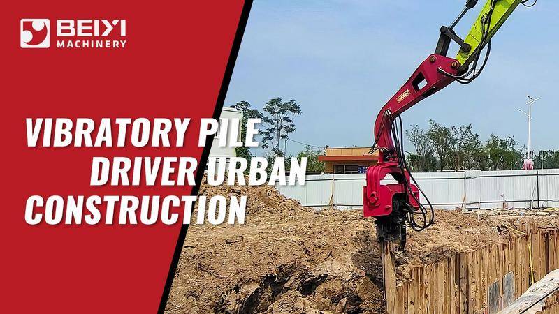 Efficient Vibratory Pile Driver for Steel Sheet Piles